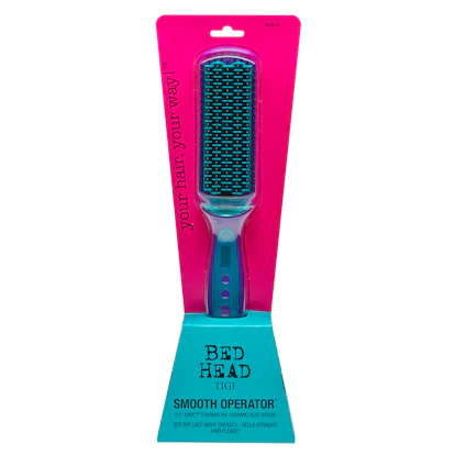 Bed Head's New Smooth Operator Straightening Heat Brush Makes Styling Second-Day Hair A Breeze bed head straightener brush