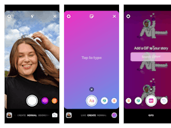 Instagram's New Create Mode in Stories makes it easy to post #TBT photos.
