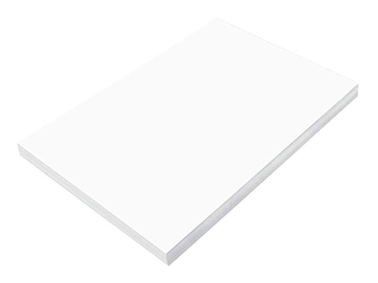 SunWorks Construction Paper, Bright White