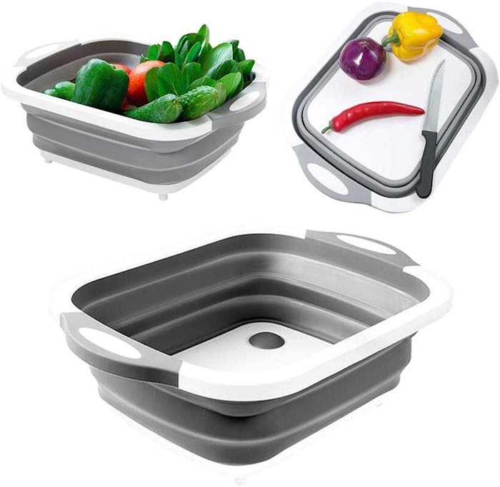 Odizli 4-in-1 Collapsible Cutting Board and Basin