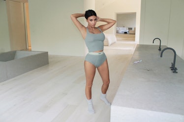 What's In SKIMS Cotton Collection? Kim Kardashian Is Dropping A Cozy New  Line