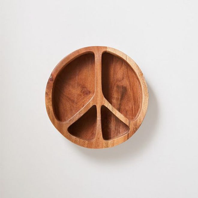 Peace Sign Snack Bowl