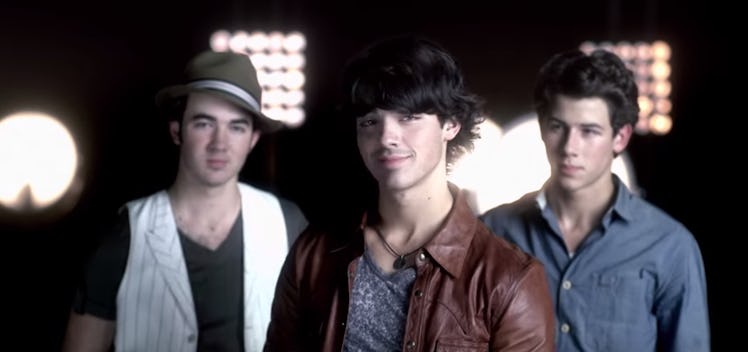 The Jonas Brothers in 'Camp Rock 2' make excellent Halloween costumes.