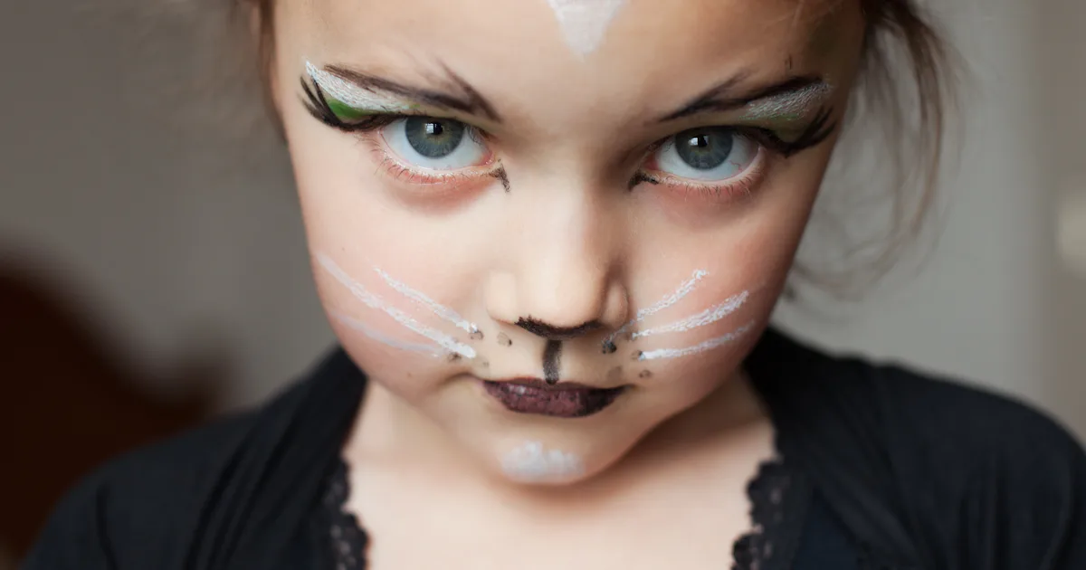 Katzen make-up katzen make-up,kinderschminke,katze kindergesicht schminken,