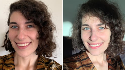 I tried an advanced Airflow tooth polishing treatment and these were the results