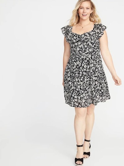 Old Navy Ruffled Fit & Flare Plus-Size Cami Dress