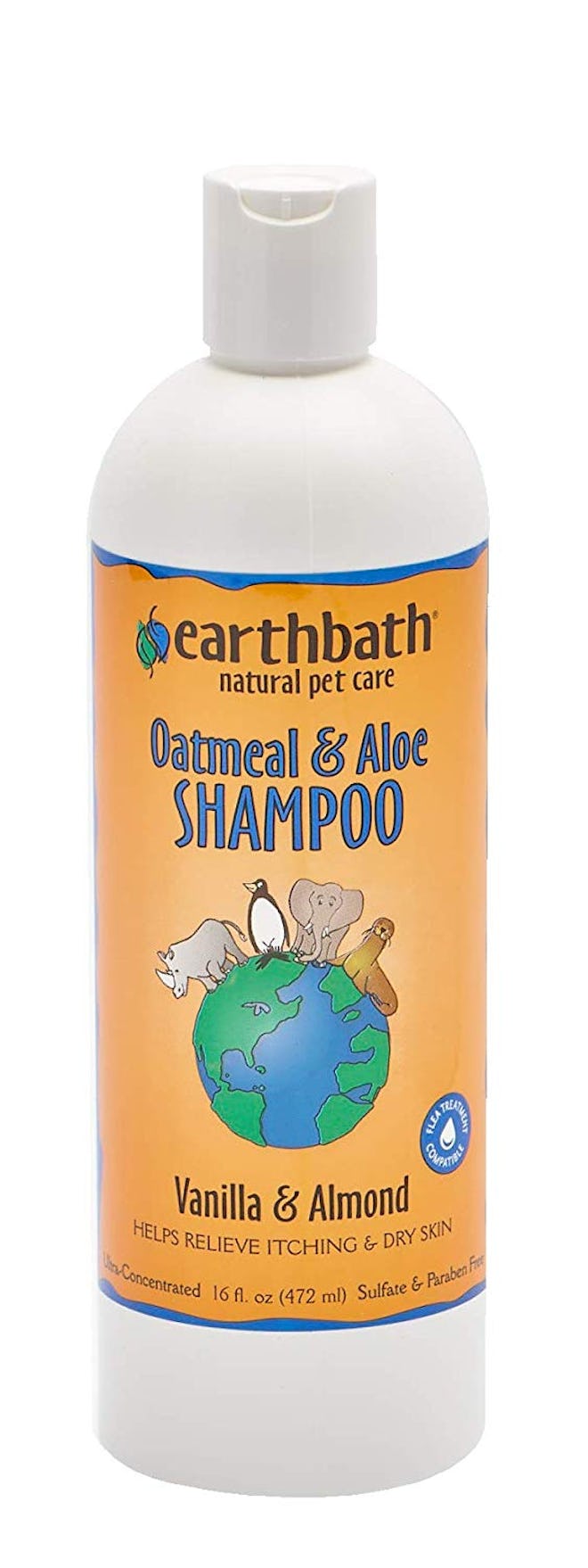 Earthbath All Natural Pet Shampoo, 16 oz.