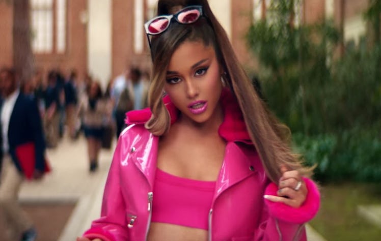 Ariana Grande as Elle Woods in "Thank U, Next" music video.