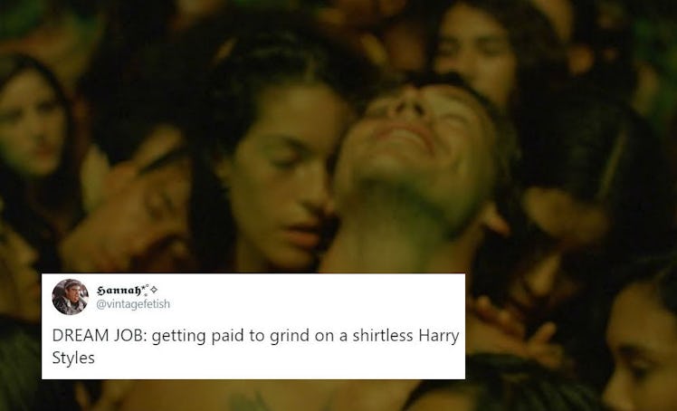 Harry Styles in "Lights Up" Music Video