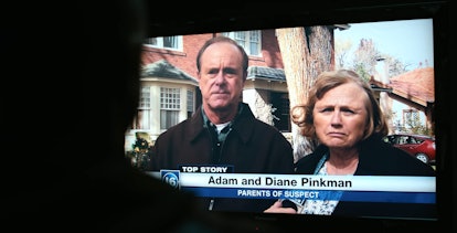 Michael Bofshever as Adam Pinkman and Tess Harper as Diane Pinkman in 'El Camino: A Breaking Bad Mov...