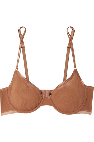Soiré Confidence Mesh Underwired Soft-Cup Bra