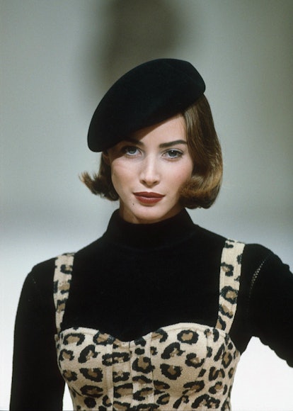 '80s and '90s fashion: Beret vintage styling