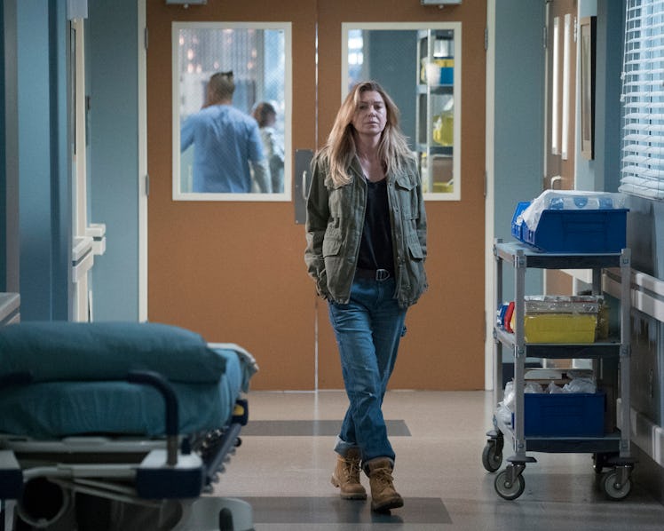 Ellen Pompeo as Meredith Grey in Grey's Anatomy