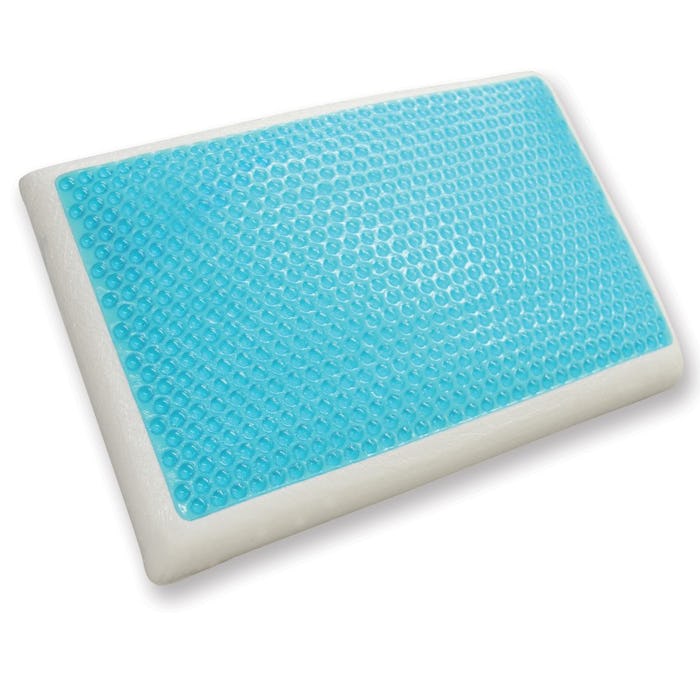 Classic Brands Reversible Cool Gel and Memory Foam Double-Sided Pillow 