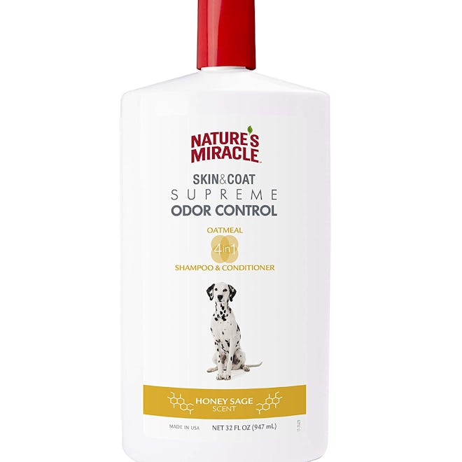 Nature's Miracle Supreme Odor Control Natural Oatmeal Shampoo & Conditioner (32 ounces) 