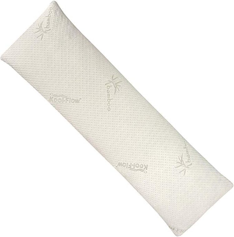 Snuggle-Pedic Bamboo Shredded Memory Foam Full-Size Body Pillow