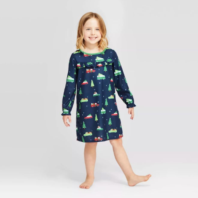 Target Holiday Car Flannel Nightgown