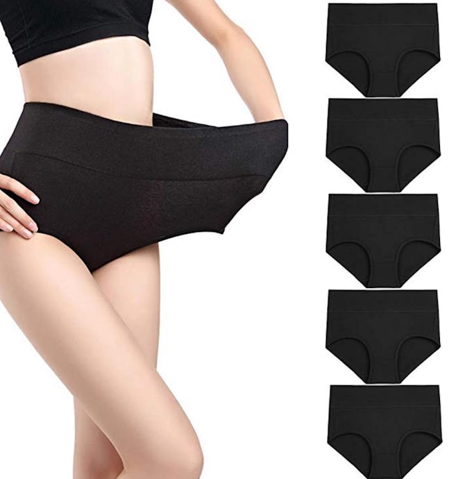 Wirarpa Women's Breathable Underwear (5-Pack)