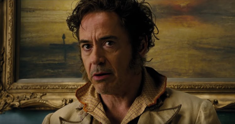 Robert Downey Jr. in the trailer for Dolittle