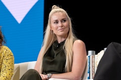 Lindsey Vonn at JPMorgan Chase's Women On The Move Leadership Day