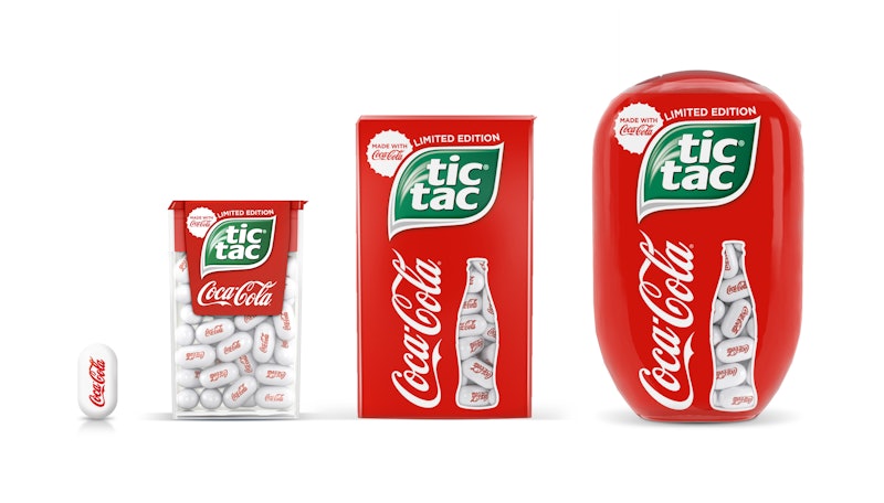 Coca-Cola Tic Tacs. 