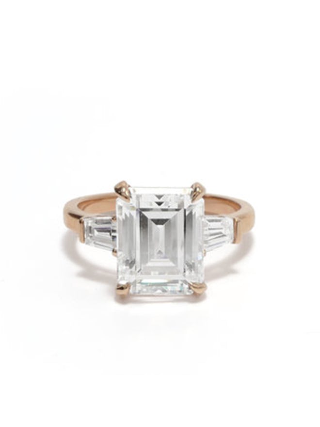 Grace Emerald-Cut Engagement Ring
