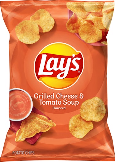 Lay's Grilled Cheese & Tomato Soup-flavored chips are a comfort food combo.