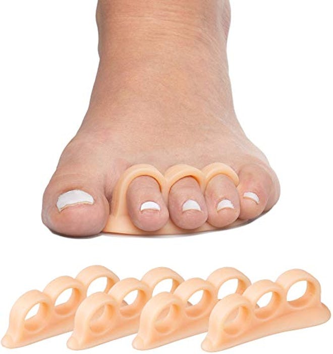 ZenToes Hammer Toe Straightener and Corrector (4-Pack)