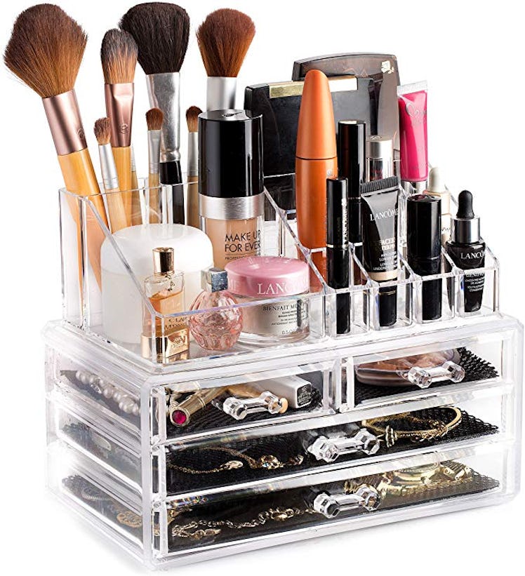 Masirs Clear Cosmetic Organizer