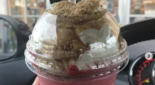 A shake from Wawa's secret Halloween 2019 menu.