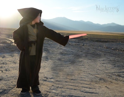 RTS Star Wars inspired Jedi Robe/Cloak Costume - little kid