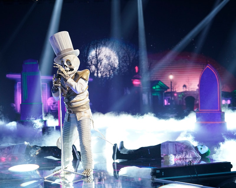 The Skeleton performs on The Masked Singer