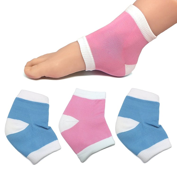 ZenToes Moisturizing Heel Socks (2 Pairs)