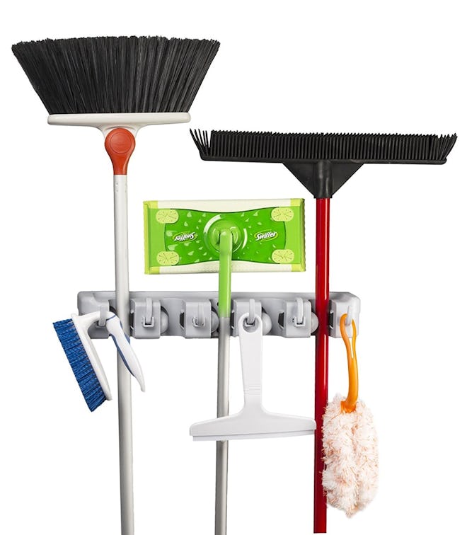 Spoga Wall-Mounted Mop Organizer