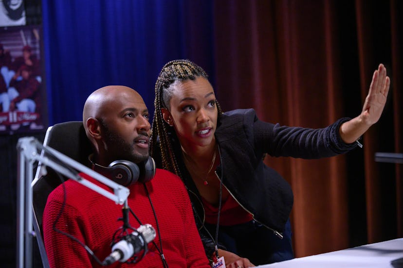 Romany Malco and Sonequa Martin-Green star in 'Holiday Rush' as part of Netflix's holiday movie line...