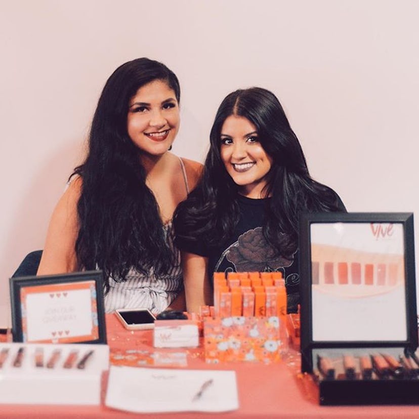 Joanna Rosario and Leslie Valdivia, founders of Vive Cosmetics.