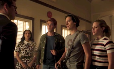 Archie, Veronica, Jughead, and Betty meet new principal Mr. Honey in 'Riverdale' Season 4