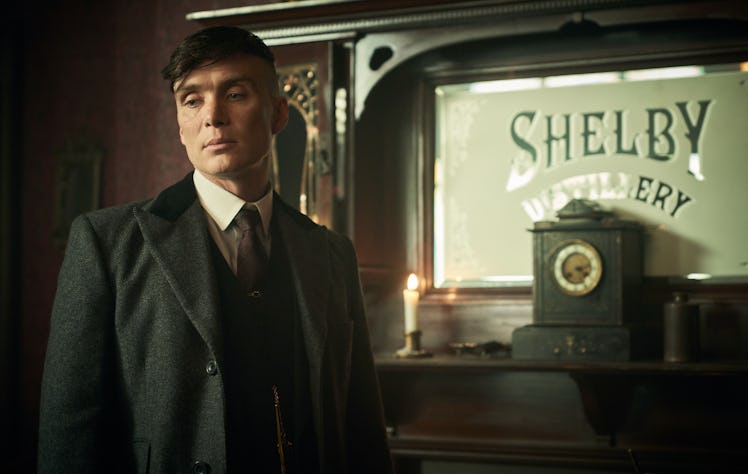 Cillian Murphy as Tommy Shelby in Peaky Blinders