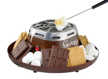 Nostalgia Electric Stainless Steel S'mores Maker