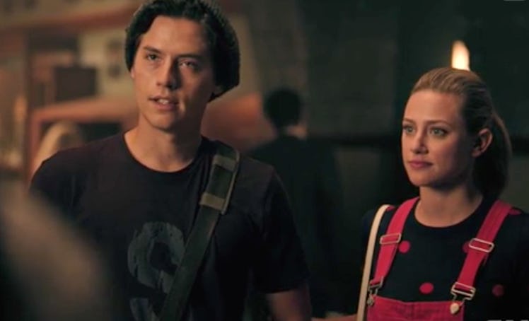 Betty and Jughead tour Stonewall Prep on 'Riverdale'