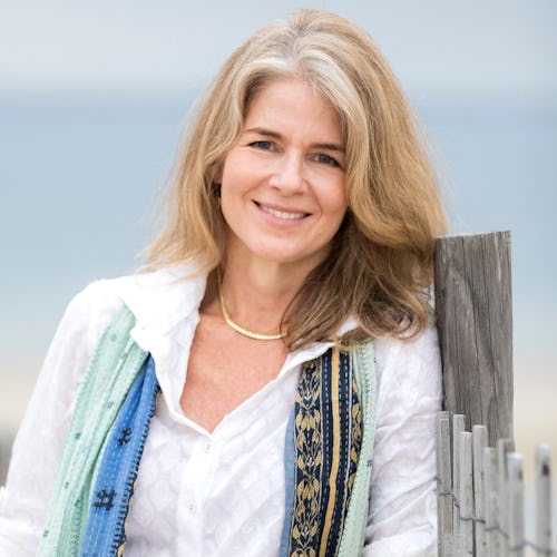 Adrienne Brodeur, author of 'Wild Game,' poses in Cape Cod, the setting of much of her memoir. 