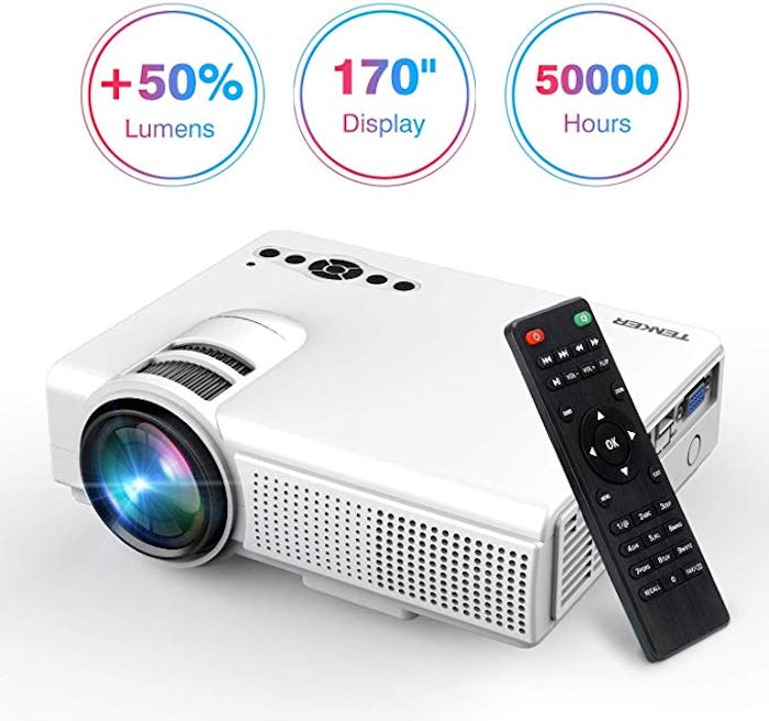 TENKER Upgrade Lumens Q5 Mini Projector