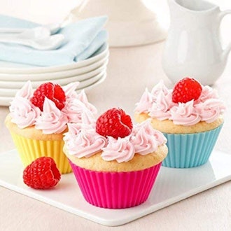 Silicone Cupcake Muffin Baking Cups Liners (36-Pack)