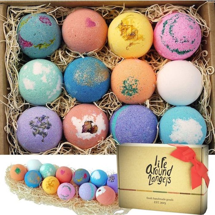 LifeAround2Angels Bath Bombs Gift Set (12 Pack)