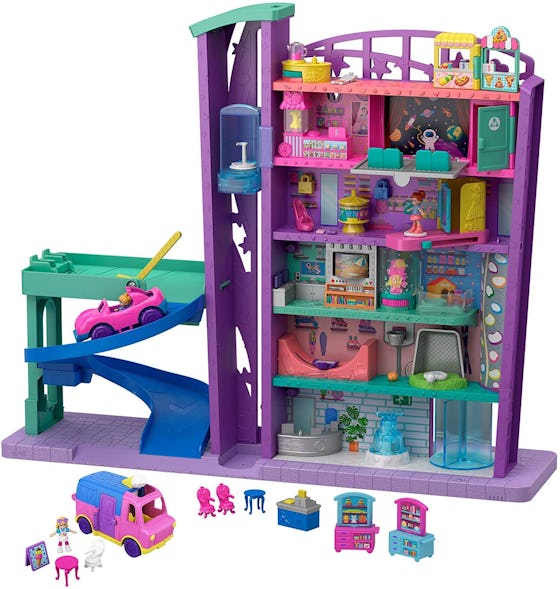 Polly Pocket Pollyville Mega Mall Super Pack (4+)