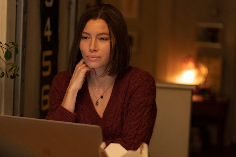 Jessica Biel stars as Lia Haddock in 'Limetown' on Facebook Watch.