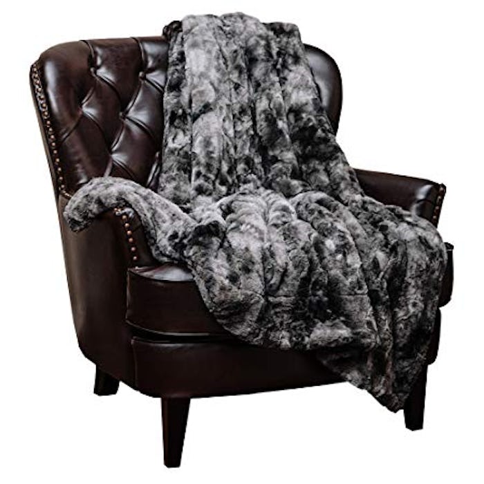 Chanasya Faux Fur Throw Blanket 
