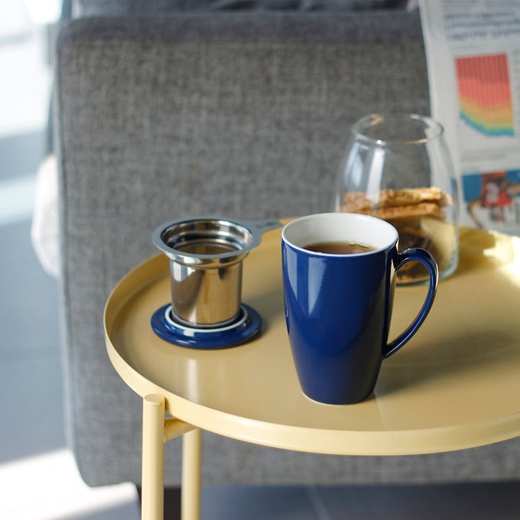 Sweese Porcelain Tea Mug with Infuser and Lid