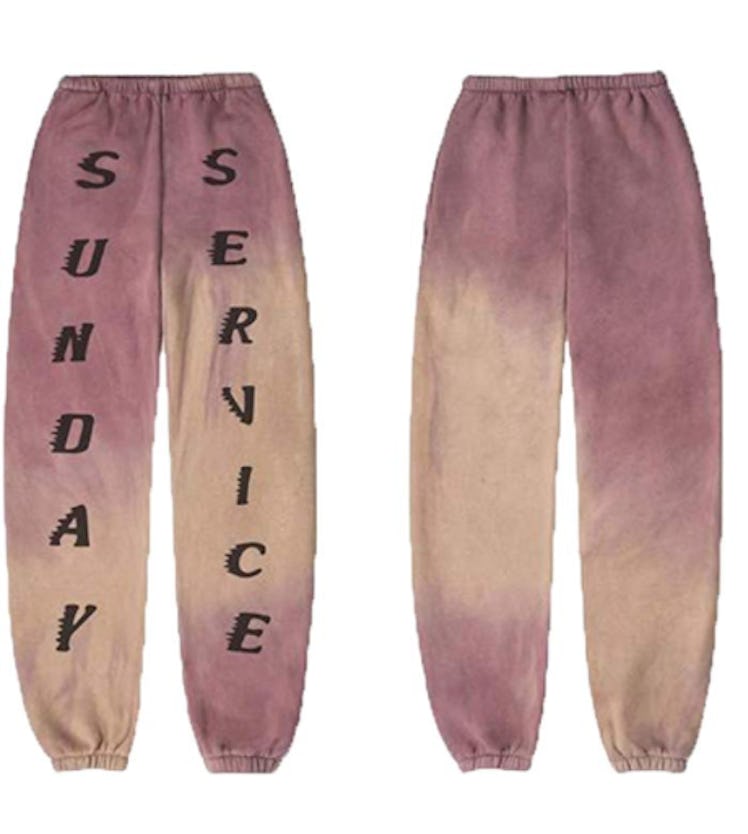 Kanye West Sunday Service Printed Jogging Pants