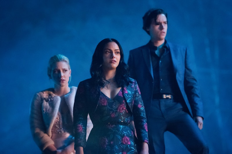 Betty, Veronica, and Archie in Riverdale Season 4.